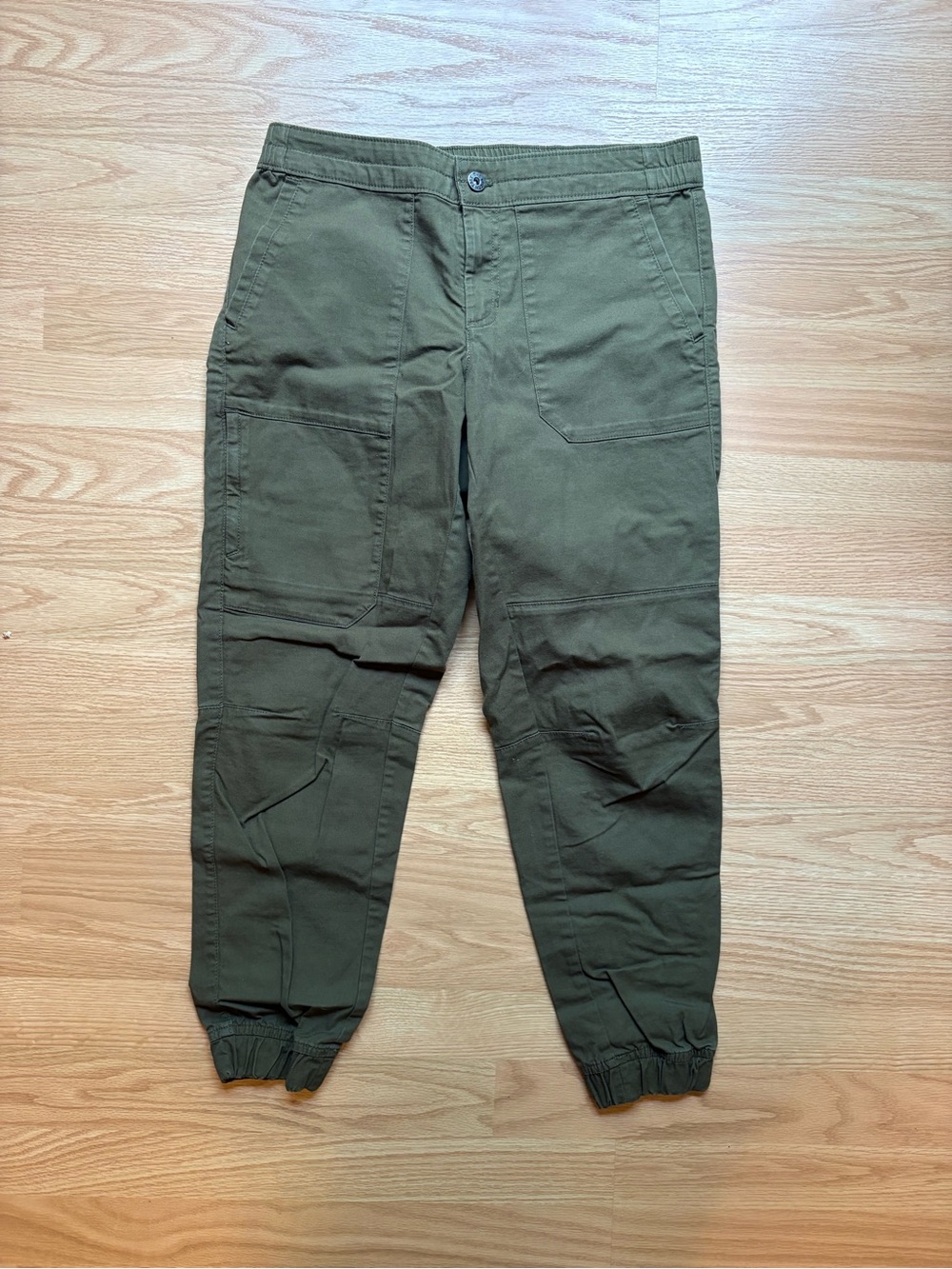 Womens North Face Green Joggers